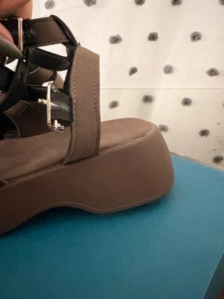 Sandalias Romanas Cangrejeras con Plataforma