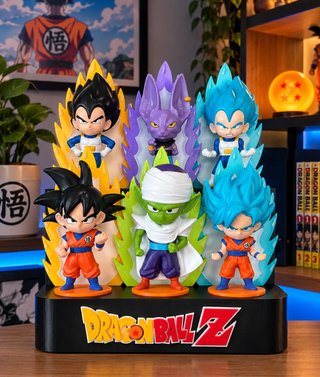 Expositor Figuras Dragon Ball Burger King