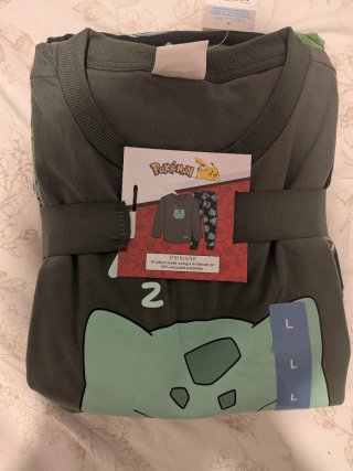 Pijama Pokémon Primark Talla L 30 aniversario