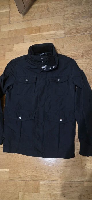 Parka Zara Negra Hombre perfecta