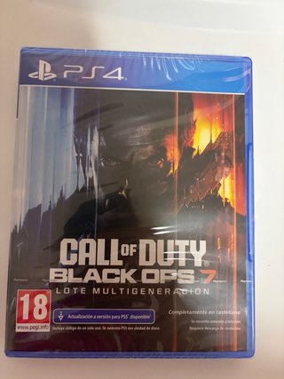 Call of Duty Black Ops 7 PS4 Multigeneración
