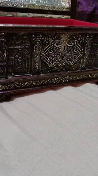 Joyero de Plata antiguo  Siglo XX