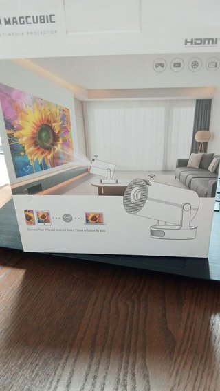 Projetor Magcubic HY300Pro+ Smart WiFi 180
