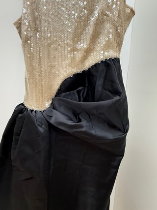 Innovare Denim Vestido Fiesta Falda Negra