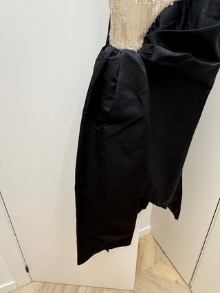 Innovare Denim Vestido Fiesta Falda Negra