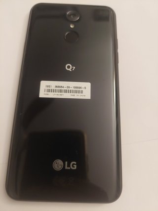LG Q7 LM-Q610EM 32GB Negro Libre - Buen Estado
