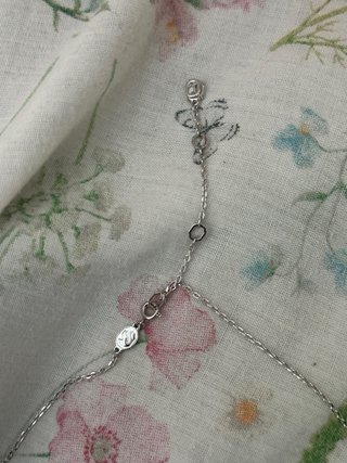Colgante Swarovski Plateado