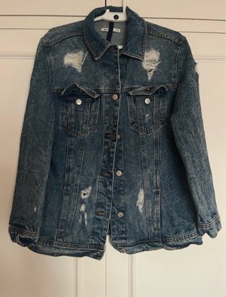 Cazadora vaquera oversize