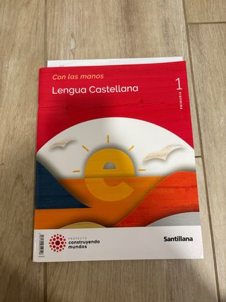 Con las manos Lengua Castellana 1 Primaria – Santi