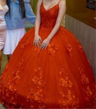 Vestido de Quinceañera rojo