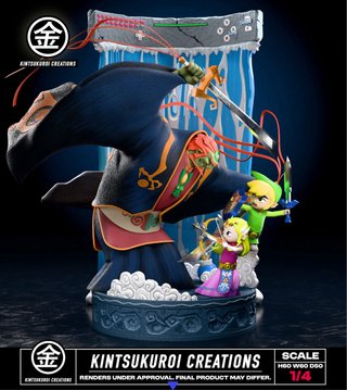Diorama Zelda Wind Waker Kintsukuroi Creations