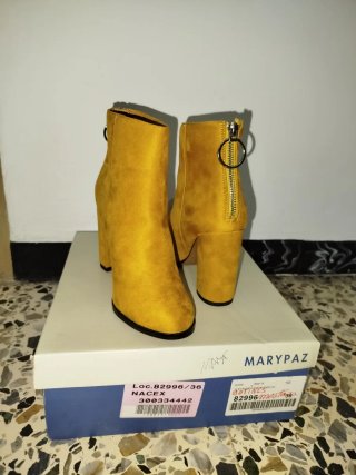 Botines Marypaz mostaza