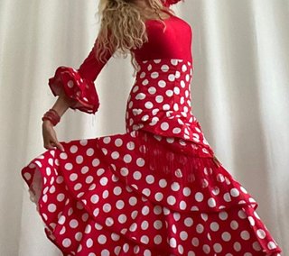 Traje Flamenca Modista Talla 38/36