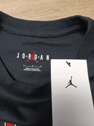 Camiseta Jordan Milan Negra Talla M