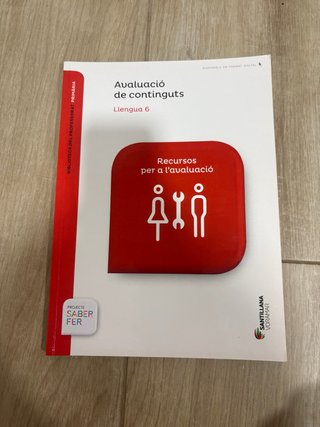 Avaluació de continguts – Llengua 6 primaria
