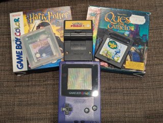 Pack Game Boy Color + 5 juegos