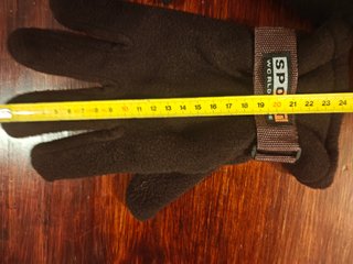 Guantes térmicos Sport World Blue marrones