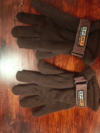 Guantes térmicos Sport World Blue marrones