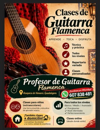 Clases de guitarra flamenca