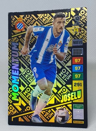 ⚽️ CROMO DE FUTBOL JOSELU MOMENTUM ADRENALYN 2022