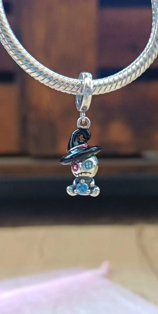 Charm Plata925 | Muñeco Vudú suerte Halloween