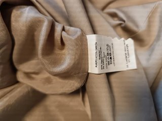 Vestido beige mujer