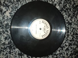 Disco Pizarra 78 RPM Buenas Nuevas - Las Diez