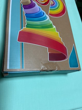 Arcoíris Madera Montessori 12 Piezas 18 meses