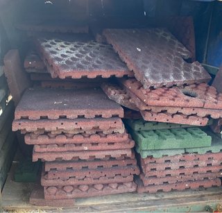 Losas de caucho para suelo
