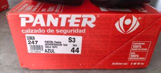 Zapatos de trabajo Panter Talla 44 Nuevos
