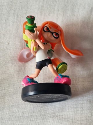 Amiibo Nº 64 Inkling Chica Splatoon