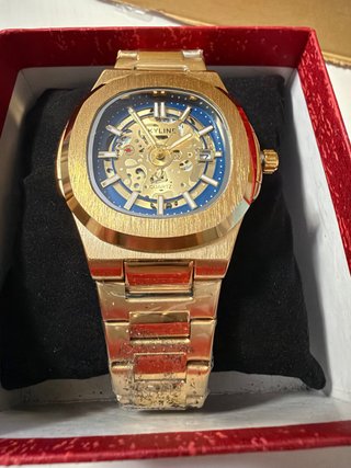 Reloj Skyline Dorado