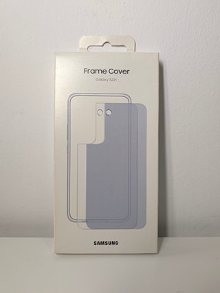 Cover Frame Trasparente per Samsung Galaxy S22+