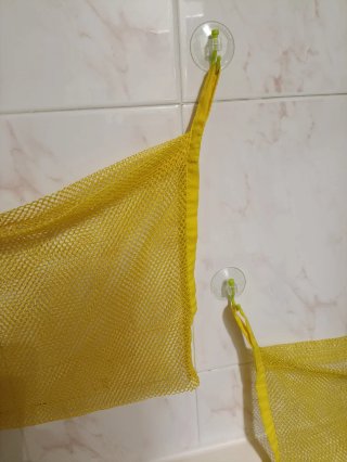 Bolsas de malla para juguetes de baño