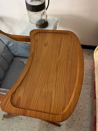 Silla Trona Plegable Madera Trama