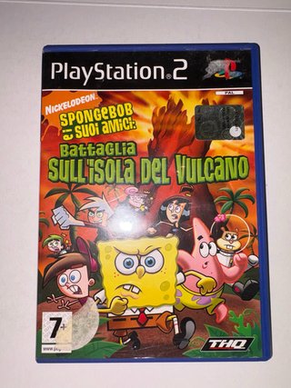 SpongeBob: Battaglia sull'isola del Vulcano PS2
