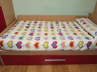 Cama Nido 105x190cm Color Haya