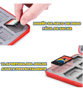 Estuche portajuegos Nintendo Switch