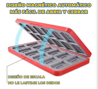 Estuche portajuegos Nintendo Switch
