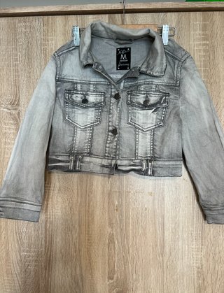 Cazadora Vaquera Gris Stradivarius