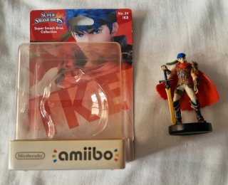 Amiibo Ike No. 24 Super Smash Bros Nintendo