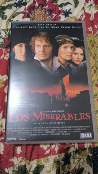 VHS Los Miserables (1998) videoclub
