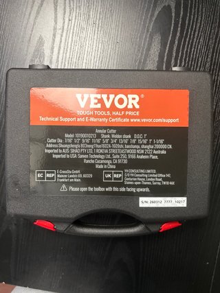 Set de Taladros Huecos Magnéticos VEVOR