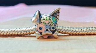 Charm Plata925 | Perro Calavera Mexicana