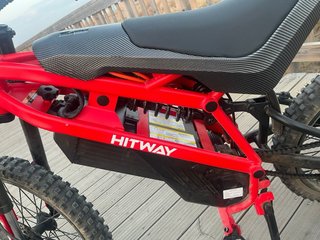 Moto Eléctrica HITWAY Enduro/Motocross Roja