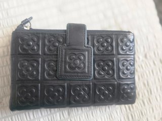 Monedero piel multicolor