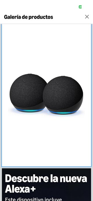 Amazon Echo Dot 4ta Gen Negro