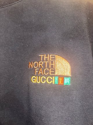 Sudadera The North Face x Gucci Negra