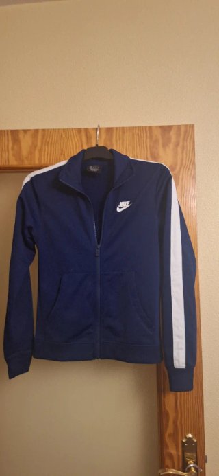 Chaqueta Nike Azul y Blanca Talla Xs