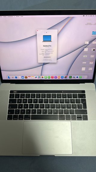 MacBook Pro 2017 Plata